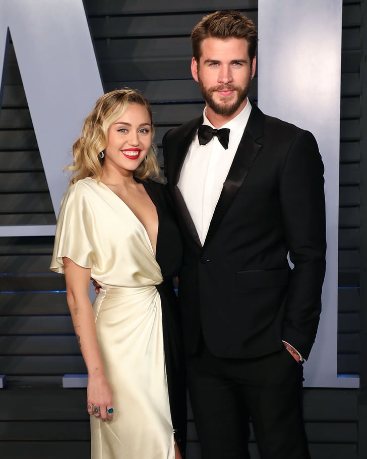 Liam Hemsworth and Eiza Gonzalez at Oscars Afterparty 2018 | POPSUGAR