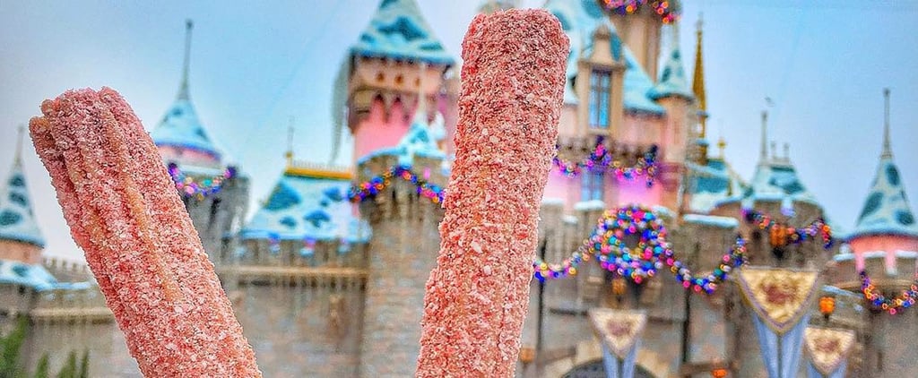 Peppermint Churros at Disneyland