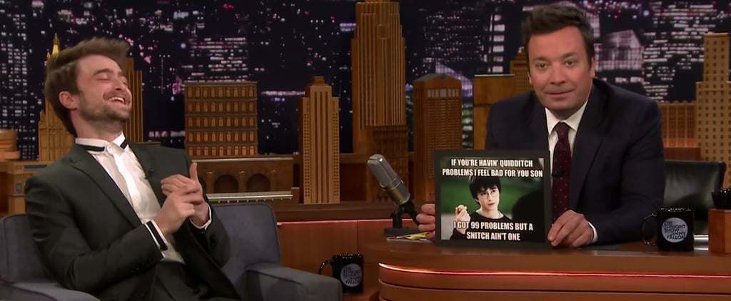 Daniel Radcliffe's Reaction to Seeing the Internet's Best Harry Potter Memes Is Priceless