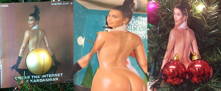 Kim Kardashian Christmas Ornaments