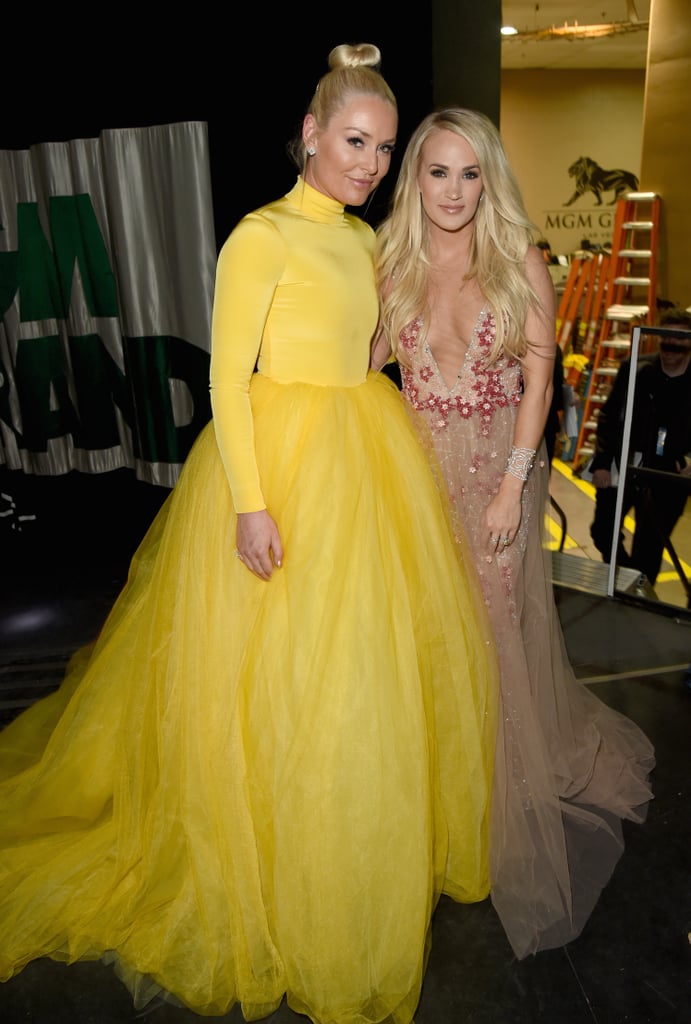 Lindsey Vonn and Carrie Underwood.