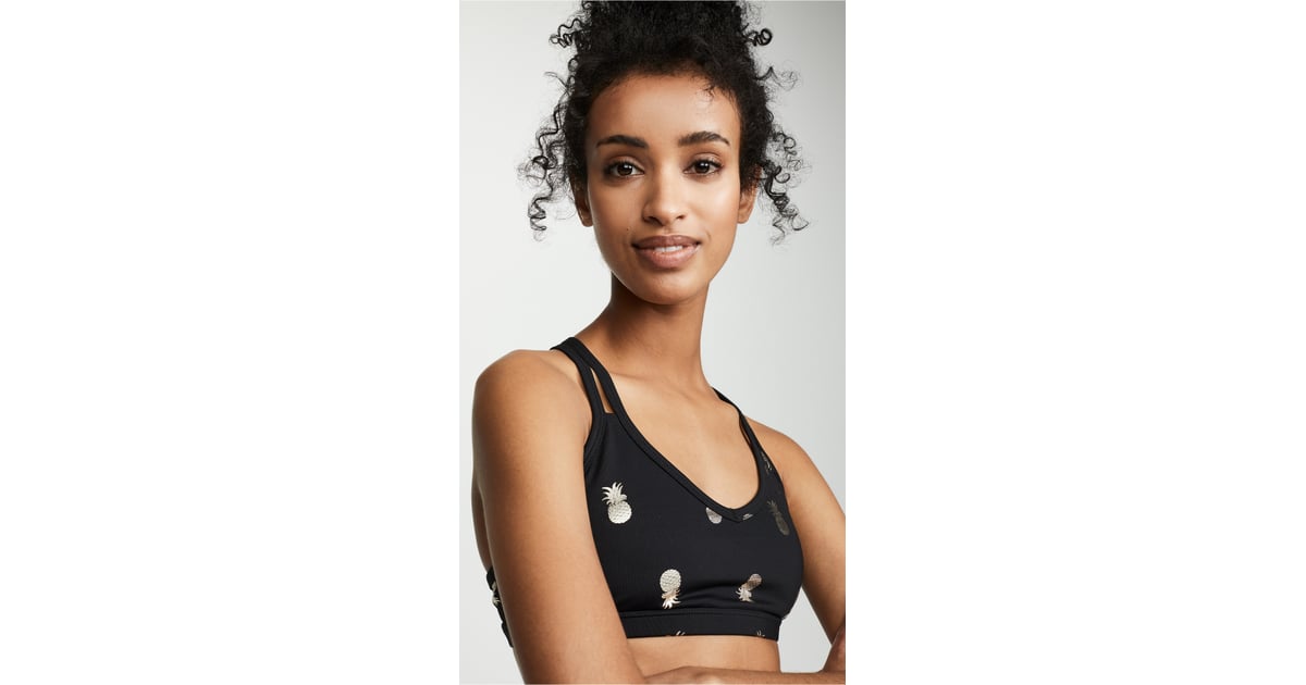 beyond yoga pineapple bra