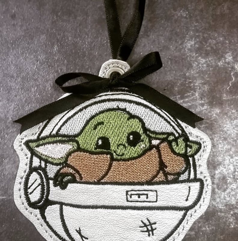Yoda Baby Rebel Alliance Vinyl Xmas Ornament From DarkWearClothingCo