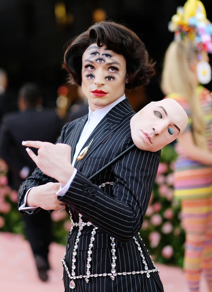 Ezra Miller at the 2019 Met Gala