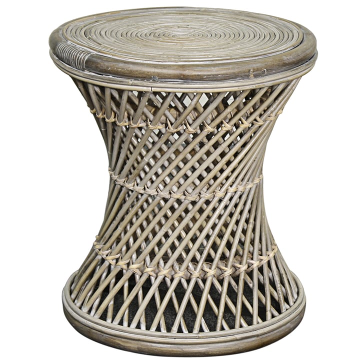 New Pacific Direct Keala Rattan Round Stool SmallSpace Furniture