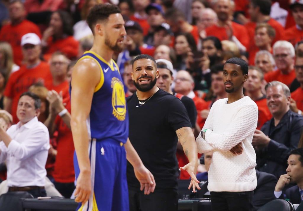 Drake Singing the Canadian National Anthem During NBA Finals