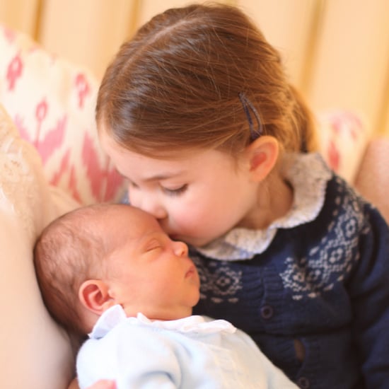 Prince Louis First Portrait With Princess Charlotte