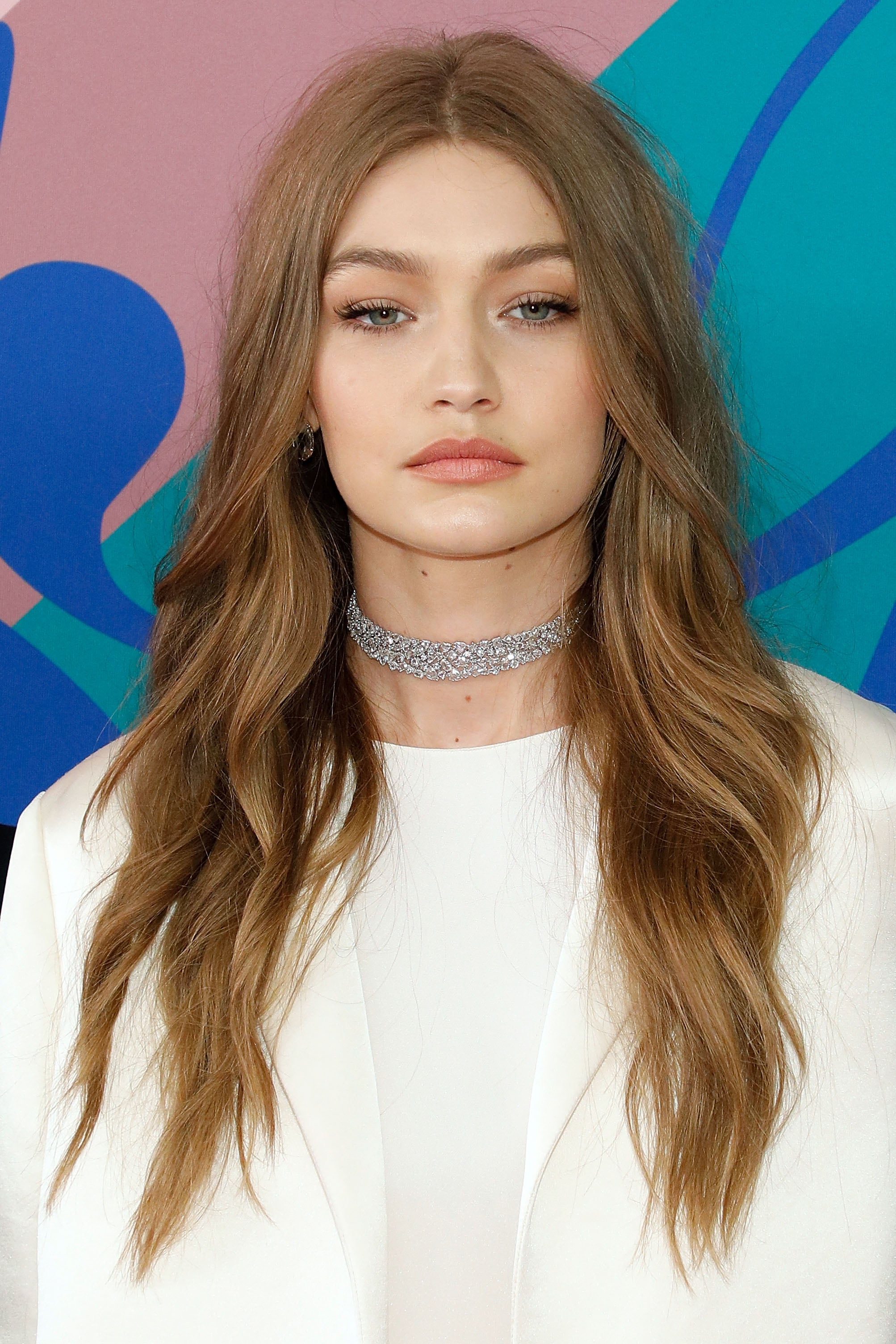 Wavy Gigi Hadid Big Beachy Waves Frame The Face For A