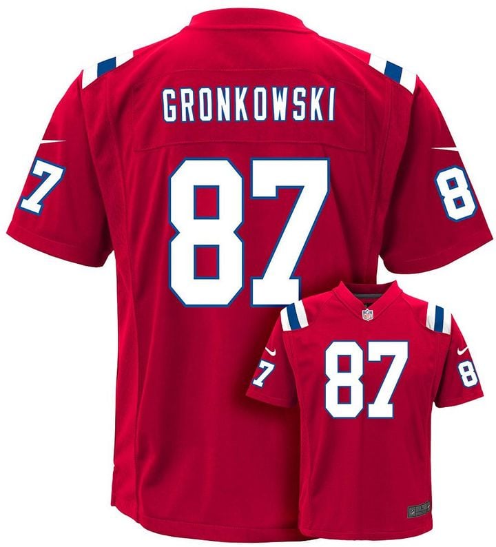 Nike Boys' New England Patriots Rob Gronkowski NFL Replica Jersey