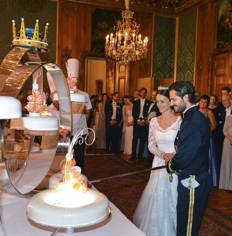 When They Cut The Cake — With a Sword!