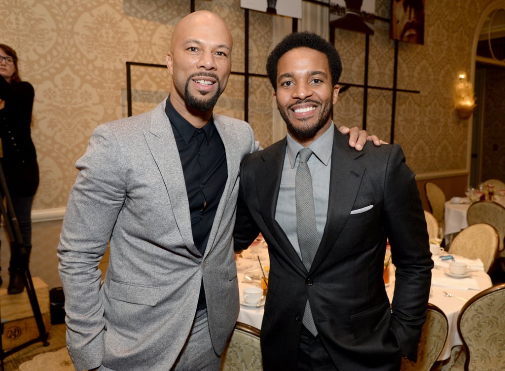 Here he is with Common, demonstrating the power of a good groutfit.