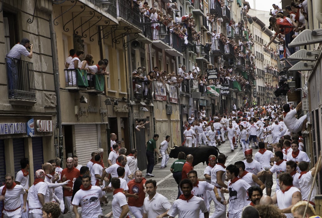 Run With the Bulls in Pamplona