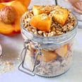 Peaches-and-Cream Overnight Oats Is the Perfect Summer Breakfast