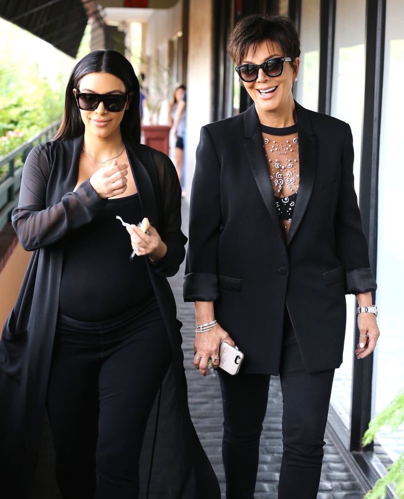 Kim Kardashian and Kris Jenner in LA August 2015 | Pictures
