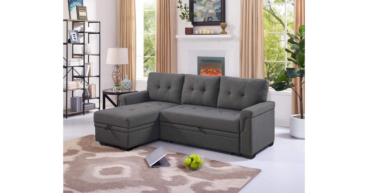 lucca leather sectional sofa