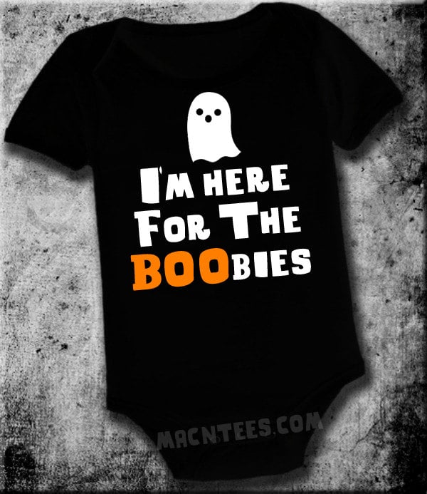 Here For the BOObies Onesie