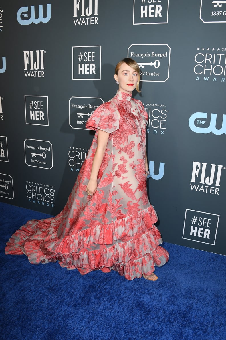 Saoirse Ronan at the 2020 Critics' Choice Awards