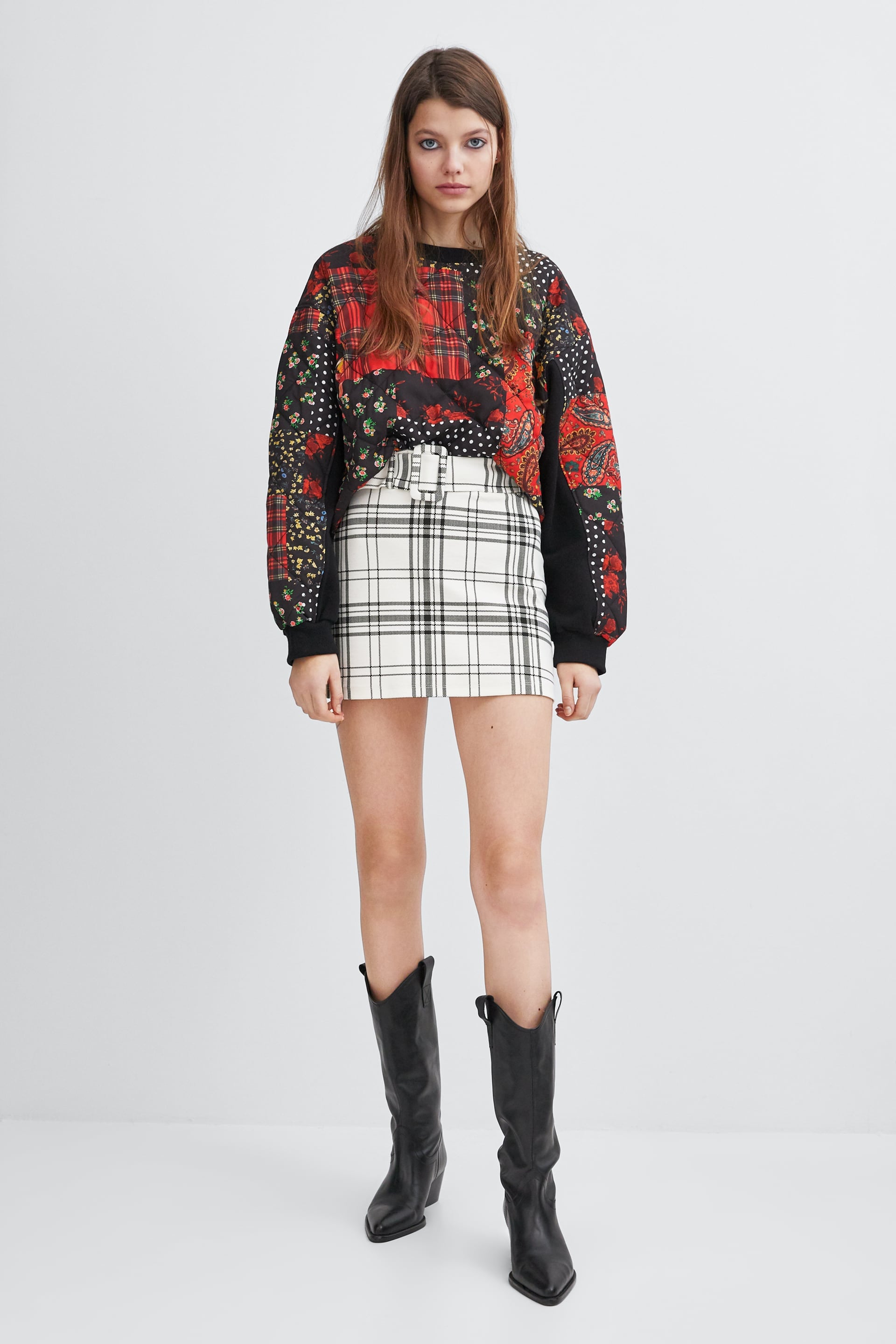 Ariana grande burberry best sale skirt