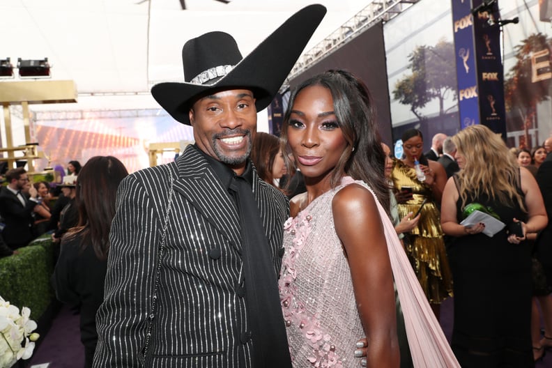 Billy Porter and Angelica Ross at the 2019 Emmys