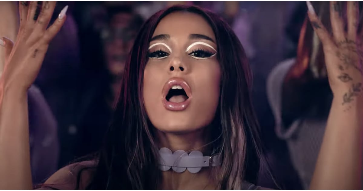 Ariana Grande's Matching White Eyeshadow Outline | Best ...