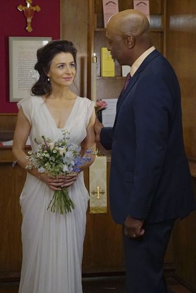 Grey's Anatomy Amelia and Owen's Wedding Pictures