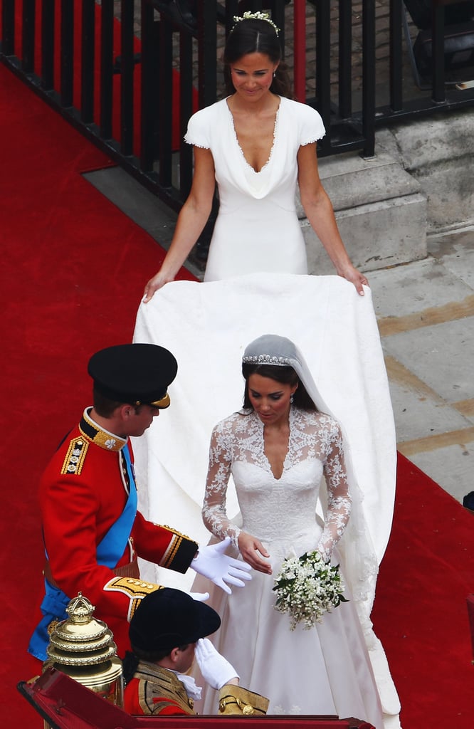 Pippa Middleton at Kate and William's Wedding Pictures
