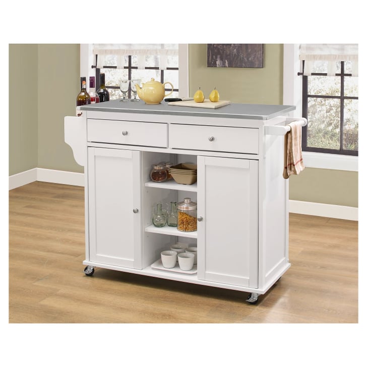Acme Furniture White Kitchen Island | Best Target Kitchen ...