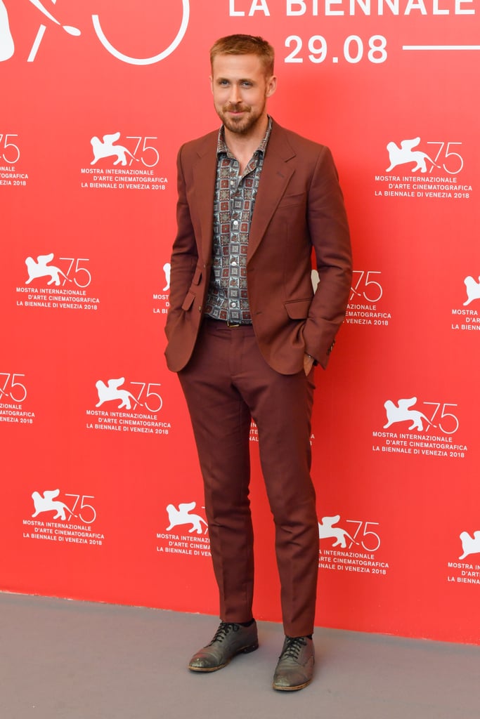 Ryan Gosling at the Venice Film Festival August 2018