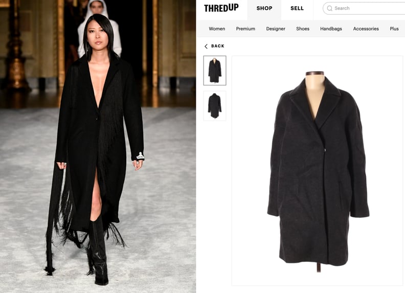 Shop Christian Siriano's Thrifted Wool Coat