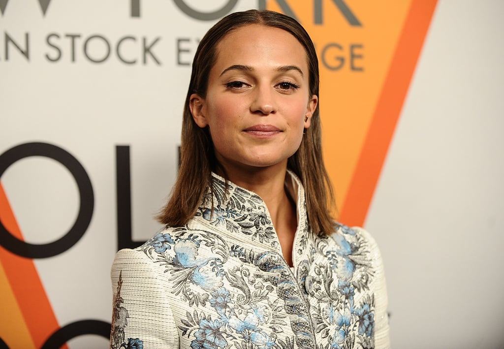 Alicia Vikander at Louis Vuitton Exhibition in NYC 2017