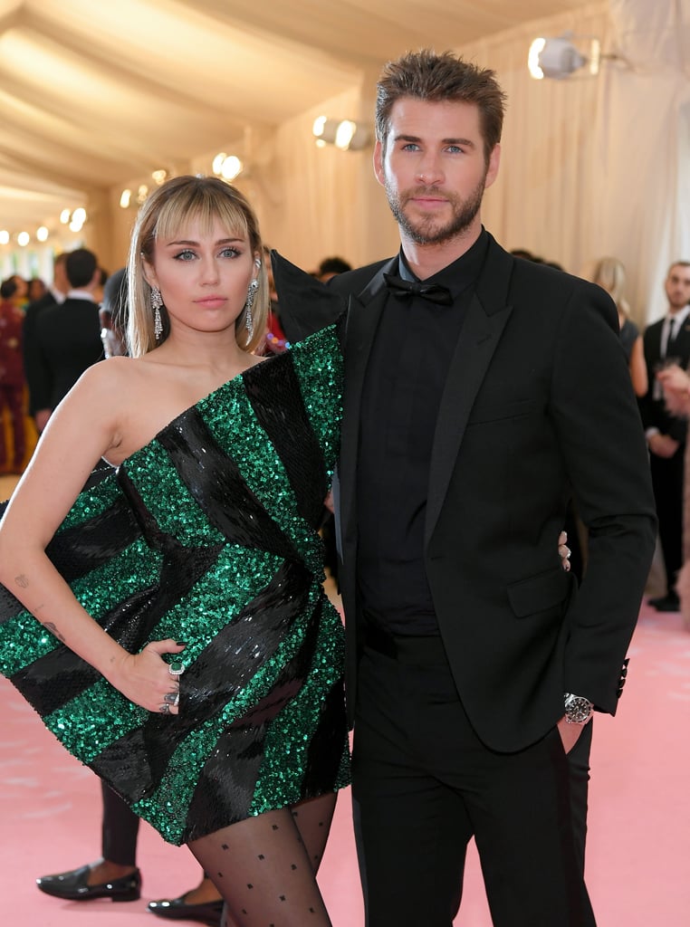 Miley Cyrus and Liam Hemsworth at the 2019 Met Gala