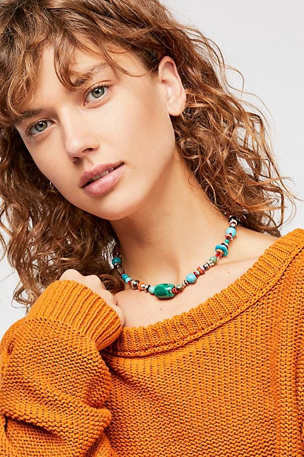 Free People Navajo Treasure Necklace