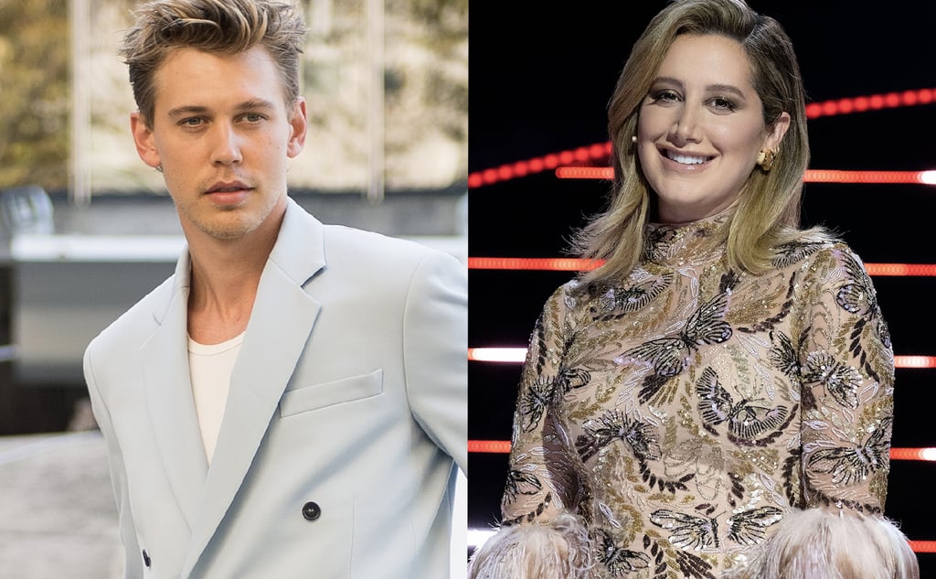 Austin Butler Meets Ashley Tisdale's Daughter, Jupiter POPSUGAR Celebrity