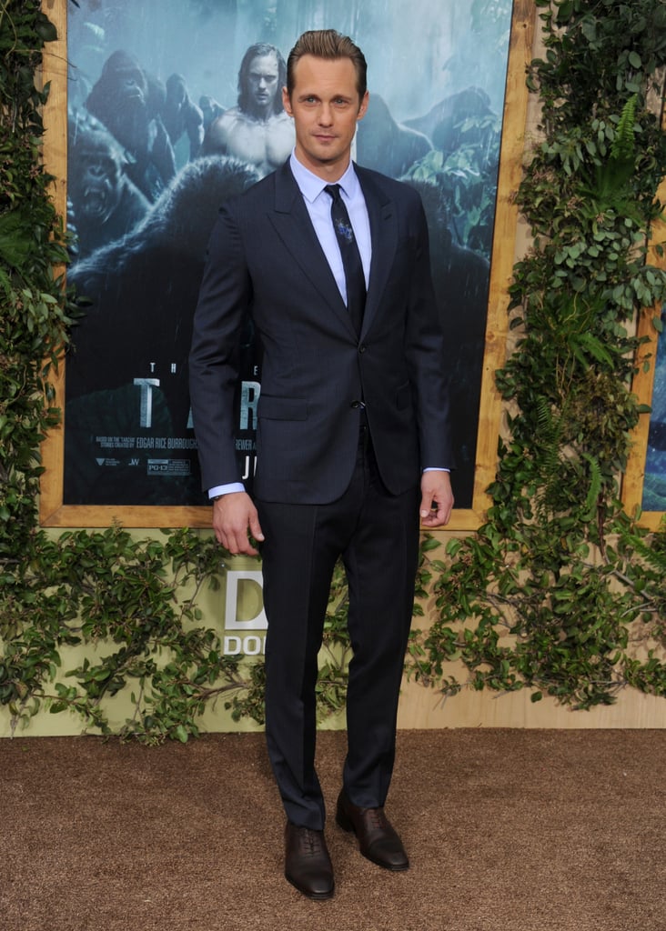 Alexander Skarsgard at LA Tarzan Premiere