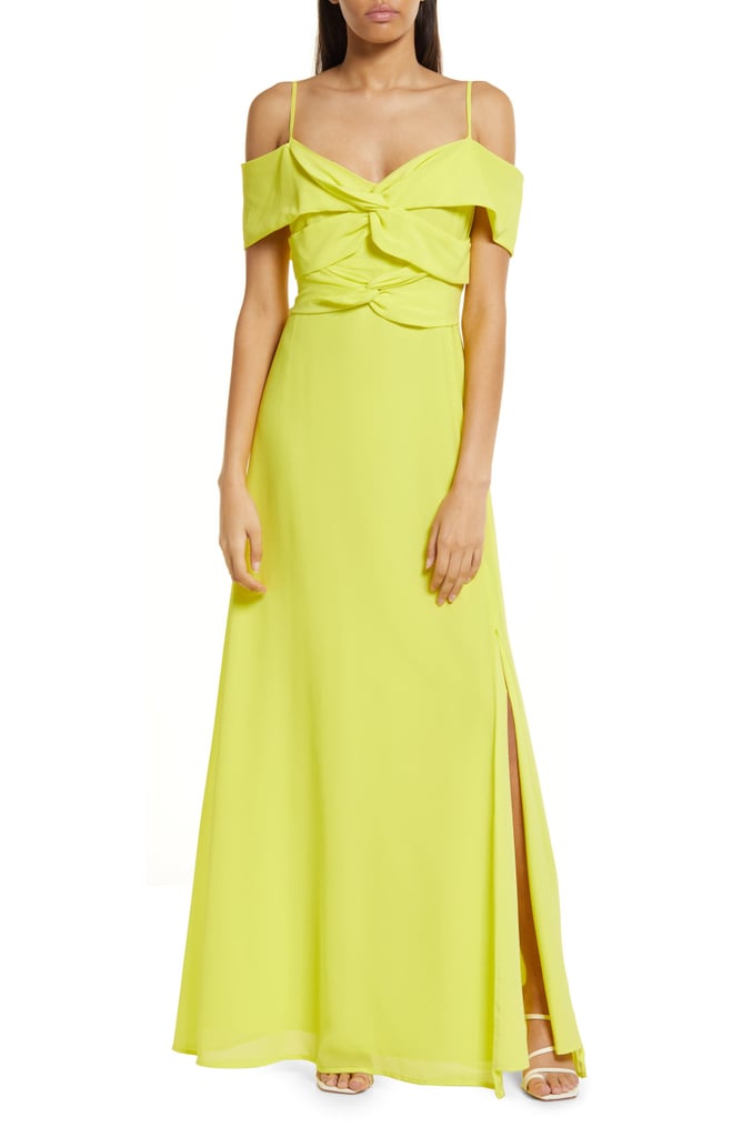 One33 Social Off-the-Shoulder Double Knot Dress