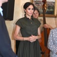 Meghan Markle's Pleated Dress Is So Chic, You Won't Be Able to Stop Staring
