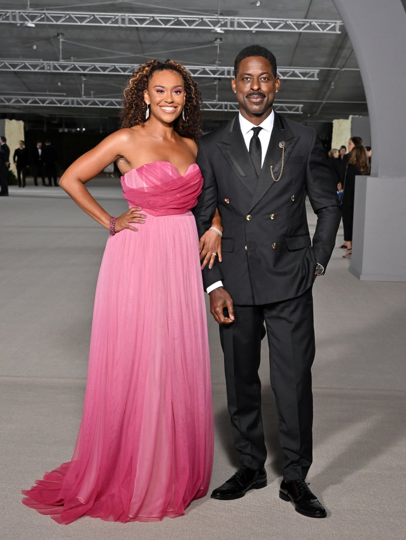 Ryan Michelle Bathe and Sterling K. Brown at the Academy Museum Gala