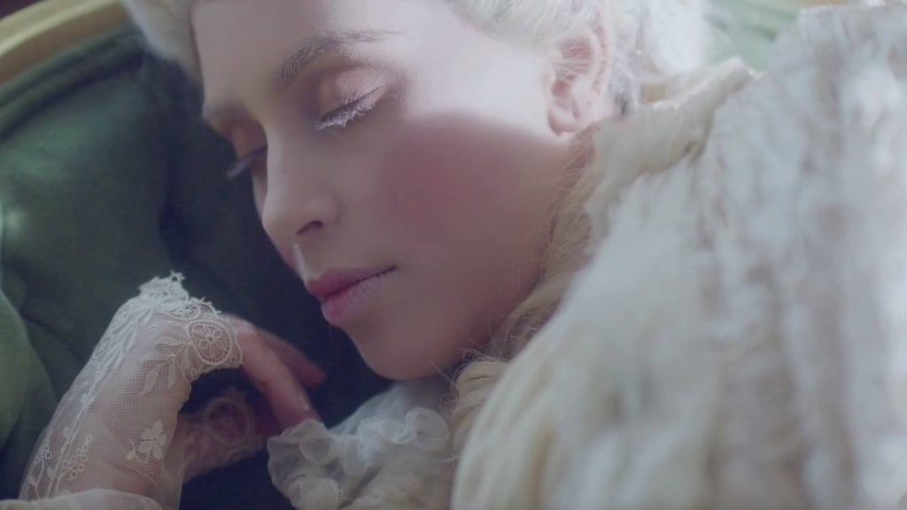 Kim Kardashian Hair in Hype Energy Drink Ads