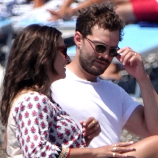 Jamie Dornan and Amelia Warner in Italy August 2018