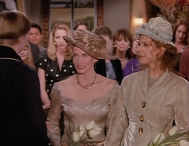 Carol and Susan on Friends