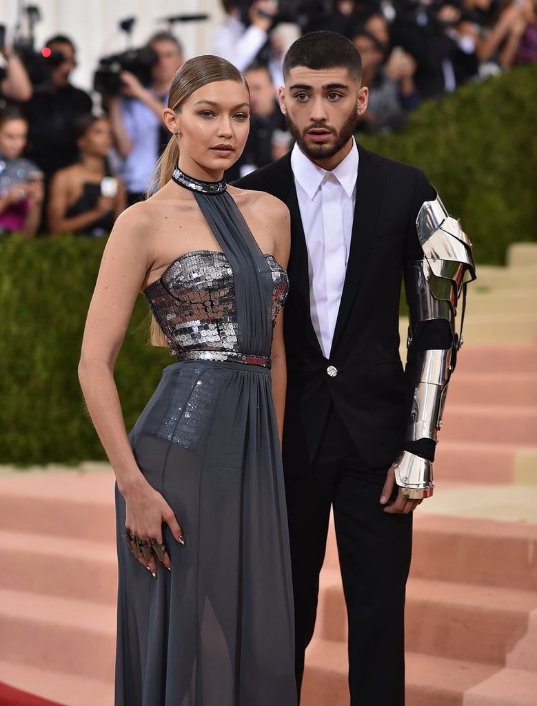 Gigi Hadid and Zayn Malik at the Met Gala 2016 Pictures POPSUGAR