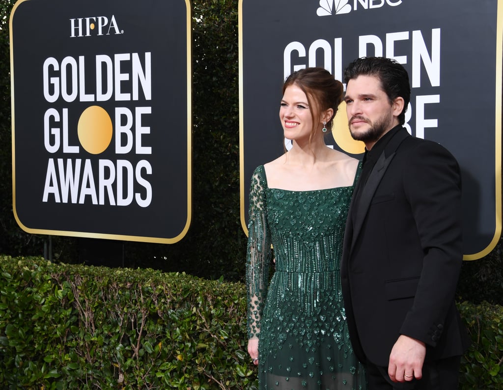 Kit Harington at the Golden Globes 2020