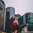 This Couple's Pizza Break Ended Up Being the Highlight of Their Engagement Shoot