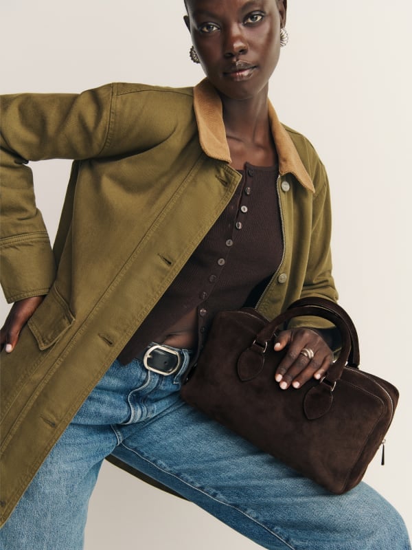 Best Suede Bag From Reformation