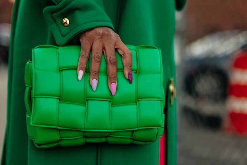 Look Back at NYFW Fall 2023 Fashion Week Street Style: Bright Colorblocking