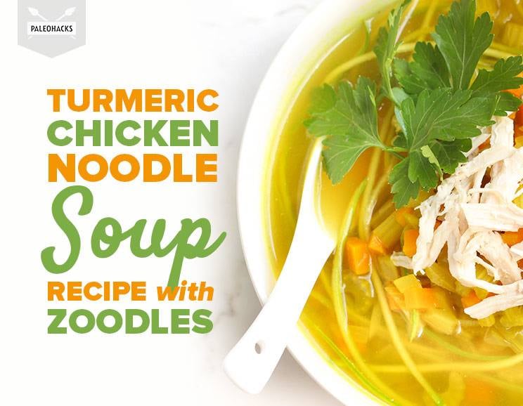 Chicken With Zoodles Soup Recipe POPSUGAR Fitness
