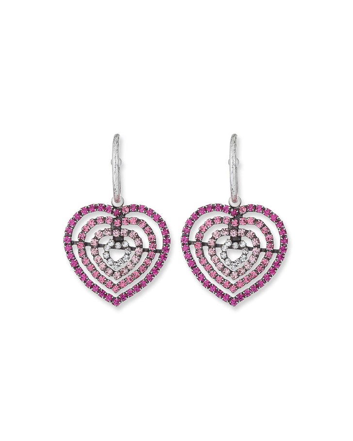 Dannijo heart earrings Clearance