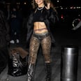 Rita Ora's Polarizing Outfit Consists of See-Through Pants and a Strip of Lace