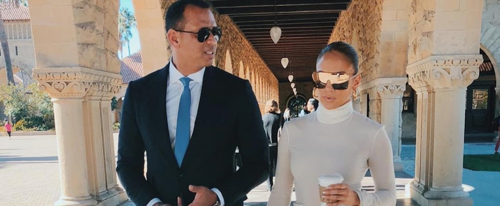 Jennifer Lopez and Alex Rodriguez Wearing Sunglasses 2018