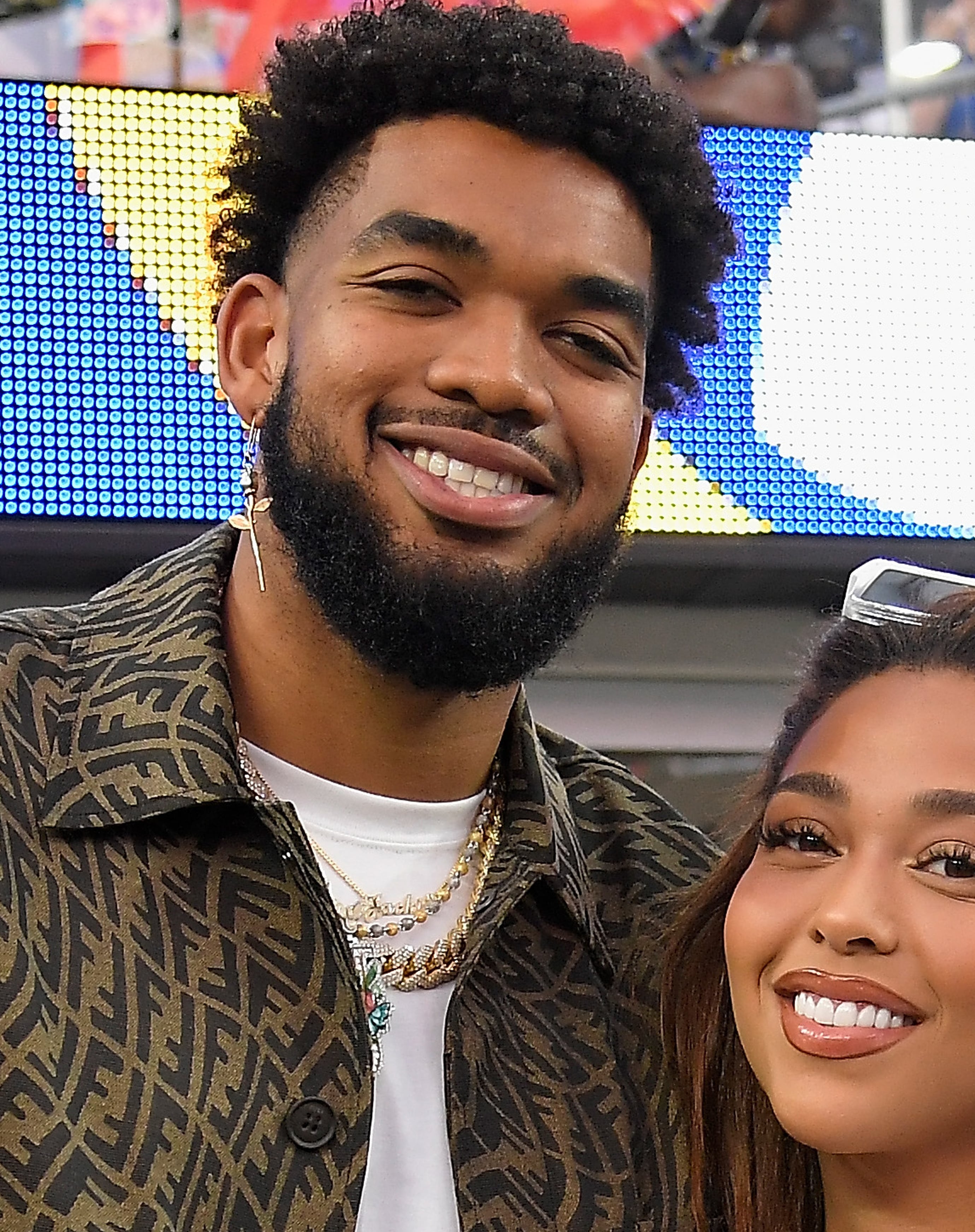 KarlAnthony Towns 25th Birthday Present For Jordyn Woods POPSUGAR